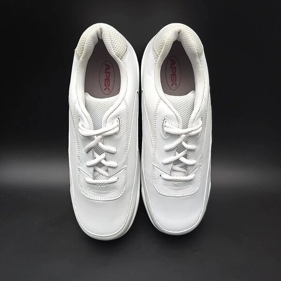 Apex Ambulator Active Walker White Lace-Up Shoes G7200MW115 Men’s Size 11.5W - Picture 9 of 12